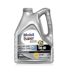 Mobil Super 3000 Formula I 5W-40 Fully Synthetic Engine Oil (4L)