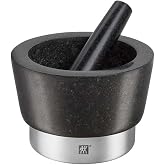 Zwilling Spices Granit Havan, Granit, Siyah