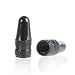 Produktbild Presta Ventil Cover - SODIAL(R)2pcs Aluminium Alloy MTB Fahrrad Bike Presta Ventil Mund Cover Reifen Rad FelgenVorbau Air Ventil Staubkappe Schwarz