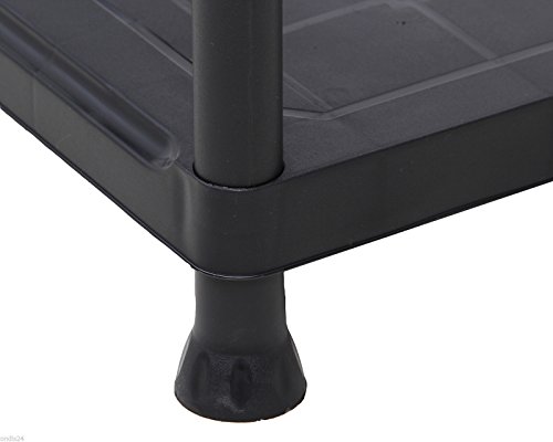 2x Ondis24 Regal Lagerregal Steckregal Kunststoffregal Schwerlastregal 60 x 30 x 135 cm – Doppelpack! - 7