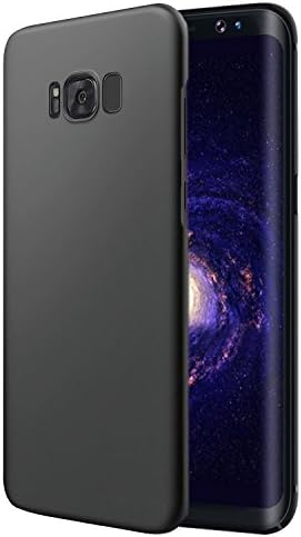 Samsung Galaxy S8 Case Ultra Slim Backcover ** Super Thin Phone Bumper ** Protection Cover Skin Slimcase for S8 (5.8 ") - Durable and Long-Lasting Back Protector by UTECTION in Black