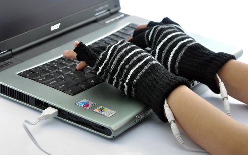 Preisvergleich Produktbild Unisex Usb Warming Gloves USB Heizung Handschuhe