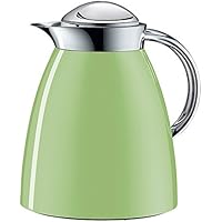 Alfi 3571.211.100 Strato, 1,0 l, acero, color blanco, 17 x 20 x 22 cm, acero, immergrün, 17  x  20  x  22 cm