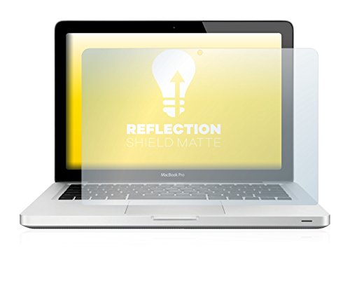 upscreen Reflection Shield Displayschutzfolie Apple MacBook Pro 13.3″ Mitte 2012 – inkl. umliegender Fläche Schutzfolie Matt – Entspiegelt, Anti-Fingerprint - 2