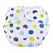 Yistu Washable Nappy, Newborn Baby Cloth Diaper Cover Adjustable Reusable Washable Nappy (B)