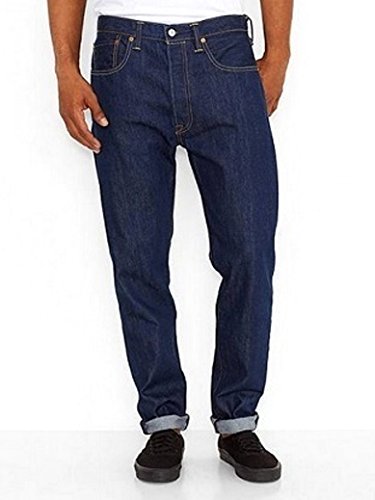 Tapered Jeans, Blue, 36W x 32L (36 
