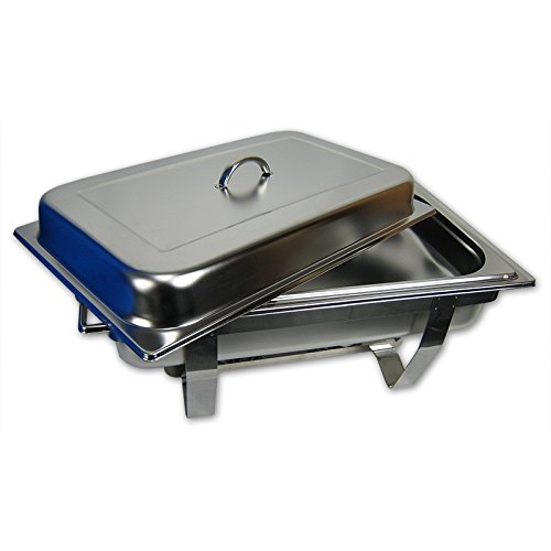 Preisvergleich Produktbild Edelstahl Speisenwärmer Warmhaltebehälter Chafing Dish T633