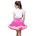 Produktbild OverDose Mode Kleinkind Baby Mädchen Net Garn Prinzessin Rock Hauch Rock TuTu Rock tütü Prinzessin Skirt Weihnachten Party Rock Weihnachtskostüm(0-2T/60-80CM,A-Hot Pink)