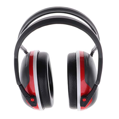 Preisvergleich Produktbild IPOTCH Kids Ohrenschützer, Gehörschutz Kinder von 3-12 Jahren - rot