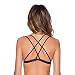 Womens Sexy Strappy Bralette Crossback Bra Crop Top Bra
