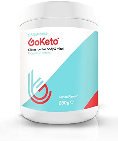 GoKeto™ Beta Hydroxybutyrate 13g BHB Per Scoop! Exogenous Ketones – Lemon (280g)