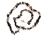 Mineral: Rauchquarz Taddart Minerals Rauchquarz Splitter Kette mit Verschluss 45cm