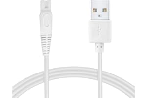 BOUGE Makellose Beine, Ladekabel für Finishing Touch, makelloser Beinrasierer, elektrischer Rasierer für Frauen, Körperhaarentferner, Trimmer, Ersatz-USB-Stromkabel, 5 V