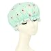 Mold Resistant Shower Cap Double Layers Waterproof Bath Cap Bowknot Green/Pink RS.1727.00