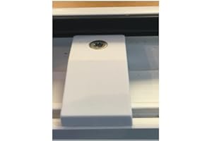 GARDINIA Upvc Run Up Riser Block White Window or Doors 14mm Step Guide Closer