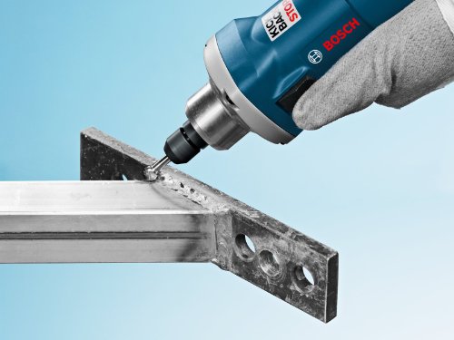 Bosch Professional GGS 28 CE, 650 W Nennaufnahmeleistung, 10.000 – 28.000 min-1 Leerlaufdrehzahl, Spanneinheit (Spannmutter & Spannzange 6 mm) - 6