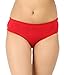 MONU WOMENS RED COLOR HIPSTER 100% COTTON BRIEF PLAIN INNERELASTIC PANTY (PACK OF 1) RS.95.00