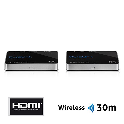 PureLink Cinema Serie CSW100 Wireless HD Extender für HDMI mit Full-HD 1080p, 3D Kabellos und unkomprimiert (30m) schwarz - 3