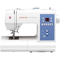 Singer Confidence 7465 - Máquina de coser electrónica, 50 puntadas, color blanco