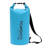 TOMSHOO Bolsas Estancas 10L/20L Bolsa Seca Para Viajar Rafting Navegación...
