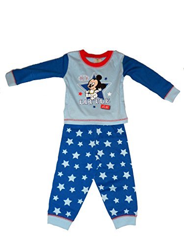 GIRLS BOYS KIDS CHILDREN DISNEY MINNIE MICKEY MOUSE PYJAMAS NIGHTWEAR BABY TODDLER SIZE 6-24 Months