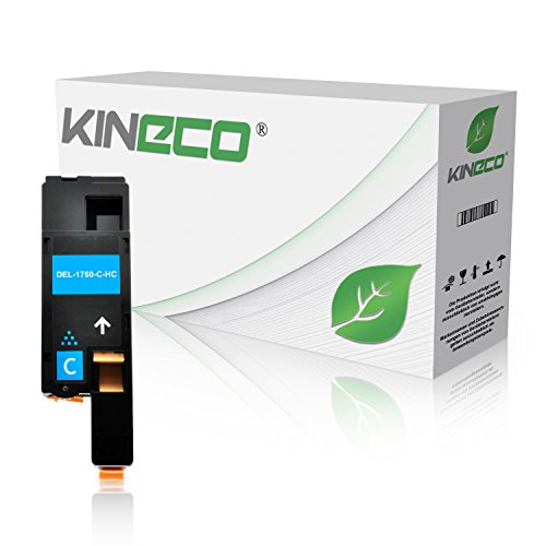 Toner kompatibel zu Dell C1760nw, 1250c, C1765nfw, C1700 Series, 1350cnw, 1355cnw - DELL 593-11141 - Cyan 1.400 Seiten