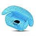 Produktbild HINMAY Wickelunterlage, wasserfest, solide Piddle Pad Autositzschutz Baby Supplies Wickelunterlage, Anti-Rutsch-PVC Baby Supplies Kinderwagen Wasserdichter atmungsaktiver Schutz, hellblau, Free Size