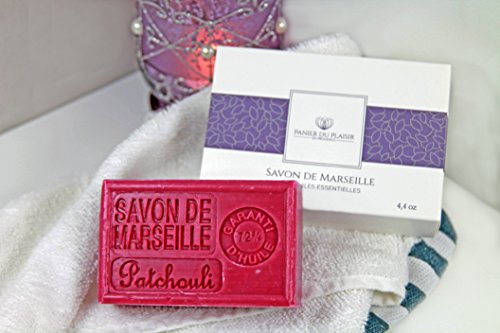 Panier du Plaisir – Naturseife (Savon de Marseille) Patchouli 125 g - 2
