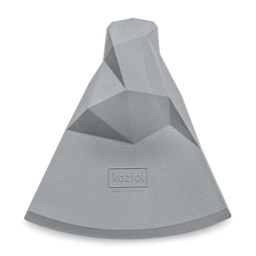 koziol Pizzacutter Kant, Kunststoff, solid cool grey, 1.7 x 12.8 x 14.5 cm