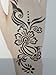 HENNA TATTOO STENCILS s315 Large Sheet Indian Mehndi Stencills - single use - suitable for Henna Tattoo Glitter Tattoo and Airbrush Tattoo