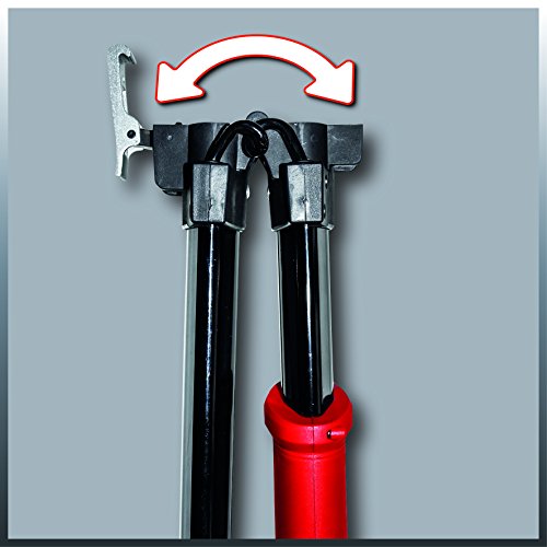 Einhell Trockenbauschleifer TC-DW 225 (600 W, Ø 225 mm, Drehzahlregelung, teleskopierbar, Absaugadapter, 6x Klett-Schleifscheiben 2xP60 2xP80 2x P120, Koffer) - 11