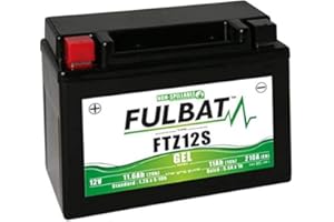 E-BIKERS FTZ12S FULBAT Batterie gel prête à l'emploi YTZ12S HONDA NC S X INTEGRA 700