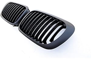 GOINGFAST Calandre Sport Haricot Grille Noir Mat Pour BMW Série 3 E46 Coupé Cabriolet