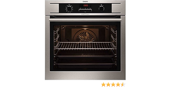 AEG bp500310wm pirolisi Forno in Acciaio Inox da Incasso Forno pirolisi  Forno a + : Amazon.it: Grandi elettrodomestici