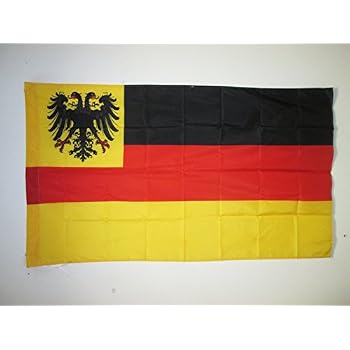 Fahne KAISERLICHE POST 150x90cm – Wetterfest, Beidseitig Bedruckt, Mit Messingösen