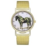 IG Invictus Vintage Ladies Round Mesh Strap Watch Quartz Fashion Watch Quarzmaschengürtel Modeuhr T203 W MIT Mode, Uhren, Quarz -