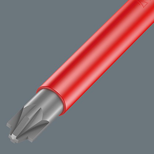 Wera Kraftform Kompakt VDE Torque, VDE-isolierter Bit-Handhalter mit Wechselklingen-Sortiment, 1,2 – 3,0 Nm, 15-teilig, 05059291001 - 9