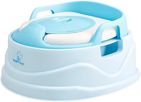 WOWSEA Child Training Toilet seat Children's Dual Purpose Toilet seat/Potty (Blue)