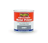 Acabado mate Rustins anticorrosión Metal imprimación 500 ml, color gris