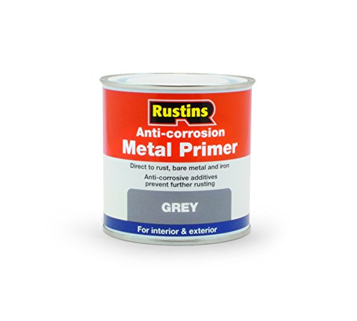 Pintura para metales Rustins, todo tipo de metal en exterior e interior.