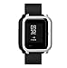 Produktbild samLIKE Dünner bunter PC Kasten Abdeckung schützen Shell für Huami Amazfit schlagen Jugend Uhr (Silber)