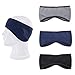 Produktbild Homgaty 3 Pack Winter Headbands Fleece Ohr Wärmer für Männer und Frauen Perfekt für Sport, Ski, Laufen, Radfahren
