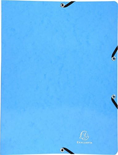 Exacompta Iderama Ring Binder, A4, 4 O-Rings, 20 mm spine - Light Blue