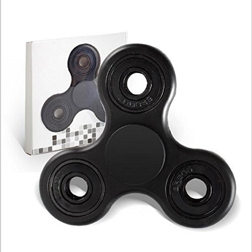 Hand Spinner Fokus Konzentrierte Spielzeug EDC Fidget Spinner Spielzeug Bildung & Lernen Spielzeug (Schwarz)