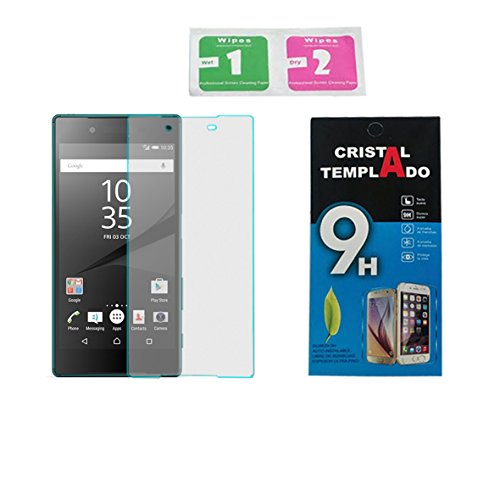 Fologar Protector de Pantalla Cristal Templado para SONY XPERIA Z5