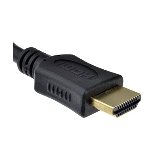 Oro HDMI Alto Velocidad 1080p Cielo HD/PS3/TV Seleccionados Cable Negro 0,25 m 25 cm [0.25 Metros/0,25m] - Image 3