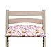 Produktbild Blausberg Baby *16 FARBEN* Sitzkissen (kleines Brett) BESCHICHTET für Stokke Tripp Trapp Hochstuhl (Cherry Blossom Rosa Pink) - 100% made in Hamburg, Deutschland