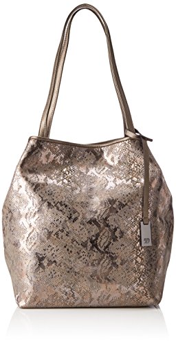 Tom Tailor Denim Mila Vip Donna Borse Tote Marrone (Bronze) 14x34x44 cm (B x H x T)