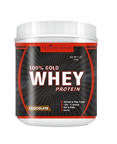 Natures Velvet Gold Standard 100% Whey Double Rich Chocolate - 453 g