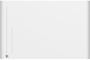 BESTHERM - Radiateur électrique fixe à inertie sèche céramique 1500W Bestherm ALBA horizontal blanc